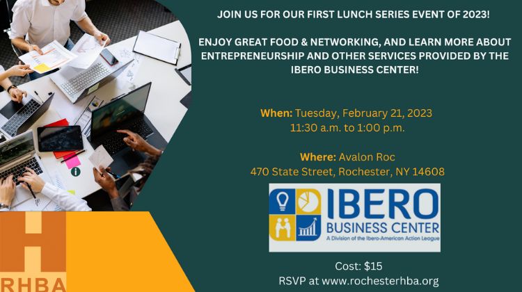 RHBA Business Lunch with Ibero Business Center