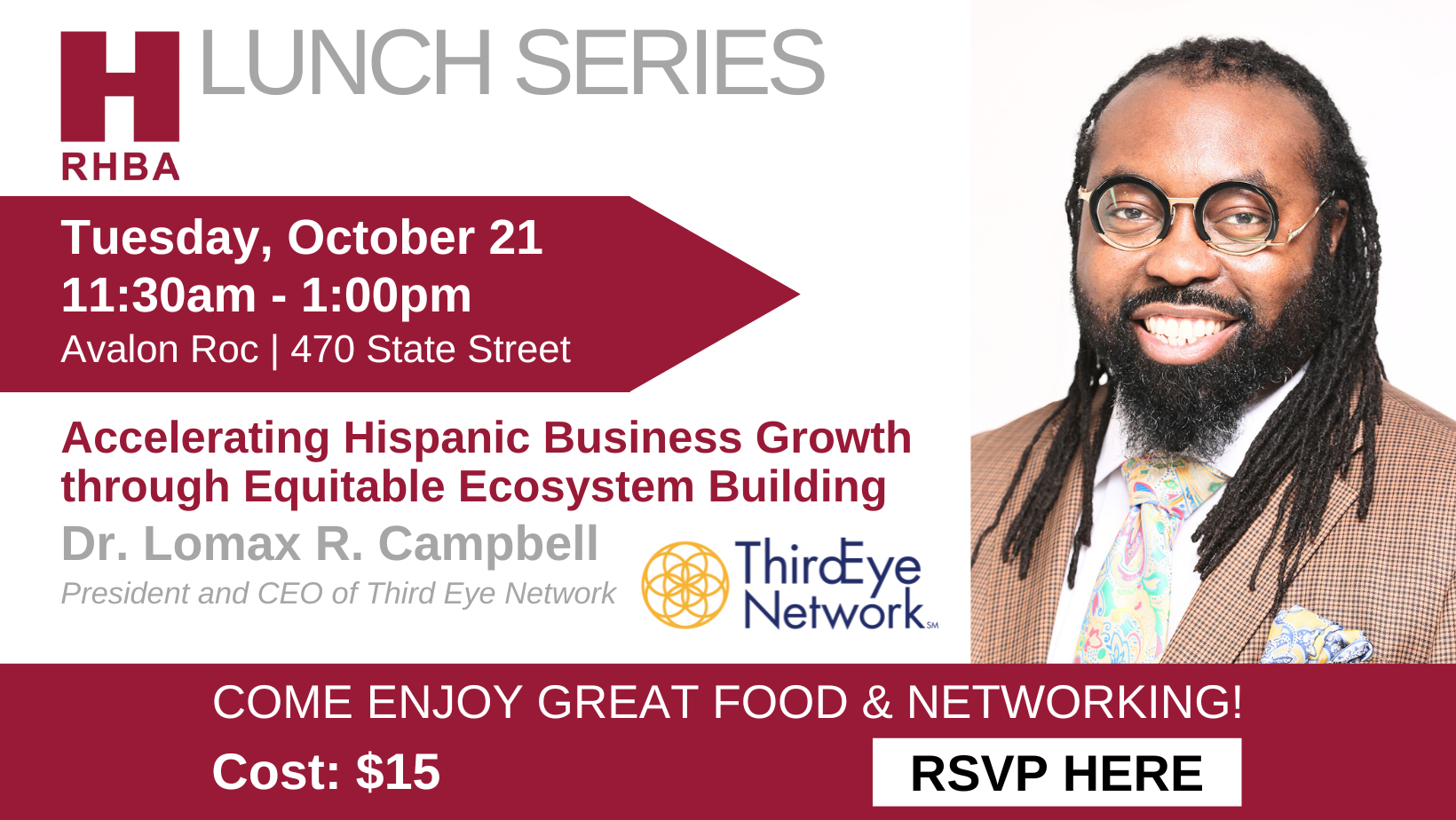 October Business Lunch Dr Lomax Campbell